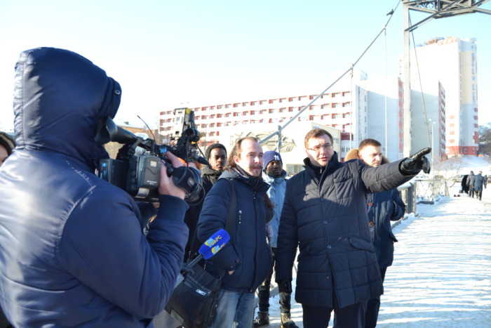 Владимир Шарыопов обсудил со студенами ИвГПУ проект благоустройства набережной